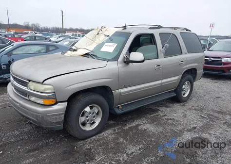 2002 Chevrolet Tahoe Lt from USA, damaged, VIN 1GNEK13Z52J331497